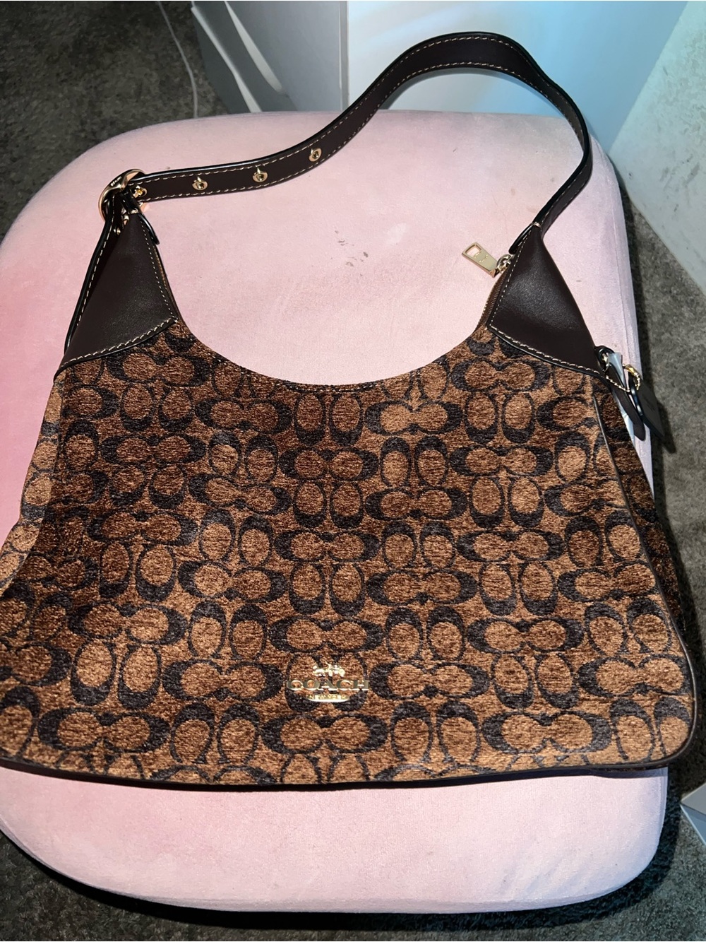 Coach chnille Ella bag